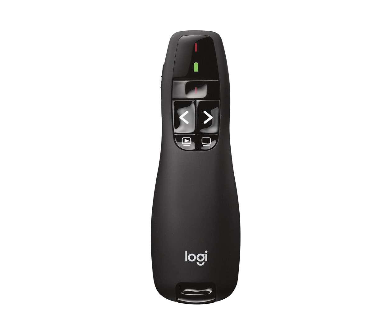 Telekomandë prezantimi Logitech R400, laser i kuq, e zezë