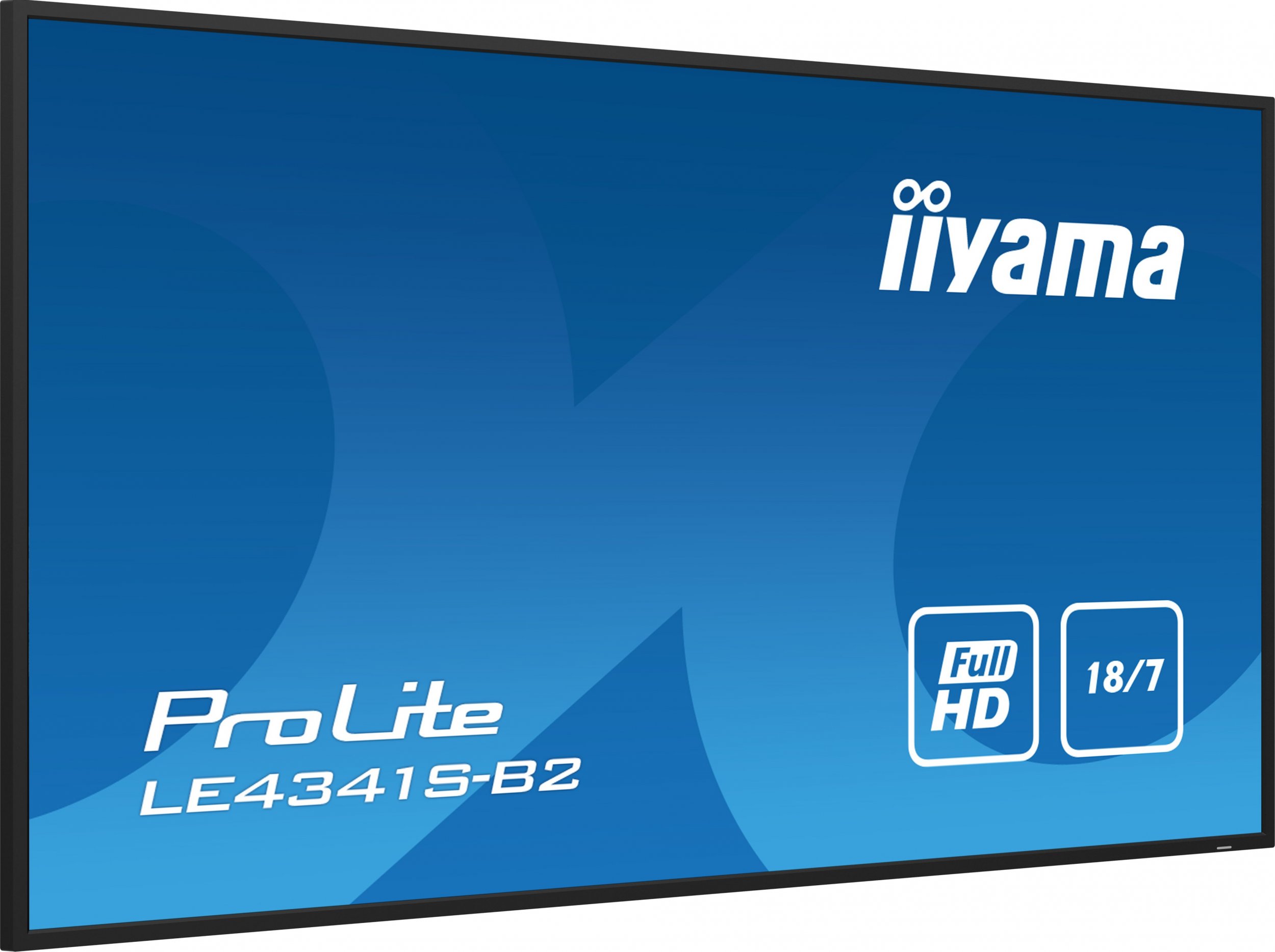 Monitor iiyama ProLite LE4341S-B2, 43", Full HD, IPS, i zi