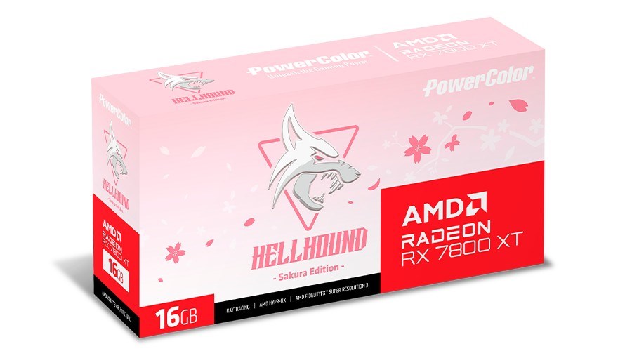 Kartë grafike PowerColor AMD Radeon RX 7800 XT, 16 GB GDDR6