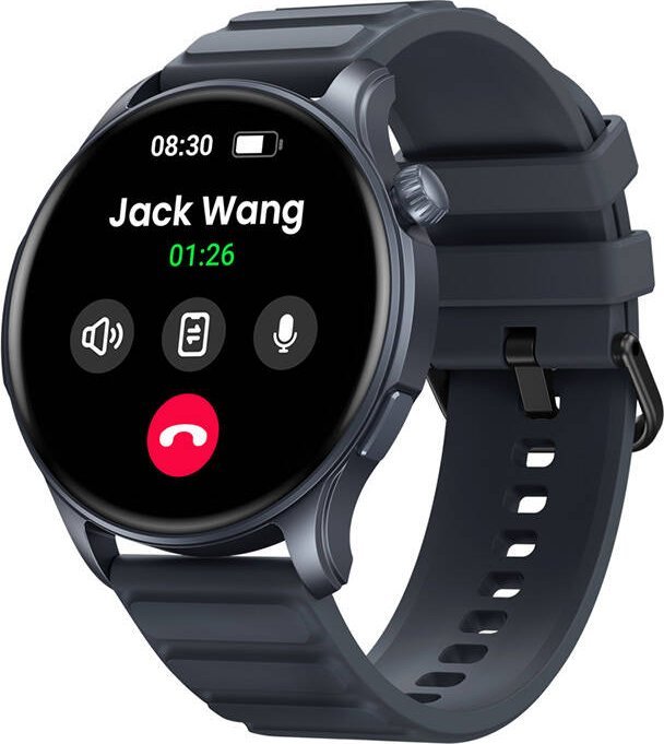 Smartwatch Zeblaze Btalk 3 Pro, ekran AMOLED, thirrje Bluetooth, i zi