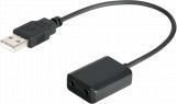 Adaptues audio USB Saramonic SR2976, USB Type A, 3.5 mm, i zi