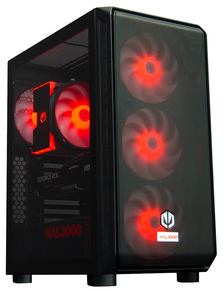 Kompjuter HAL3000 Alfa Gamer Pro Ti, AMD Ryzen 7 7800X3D, 32GB RAM DDR5, 2TB PCIe4 SSD, NVIDIA RTX 5070 Ti, i zi