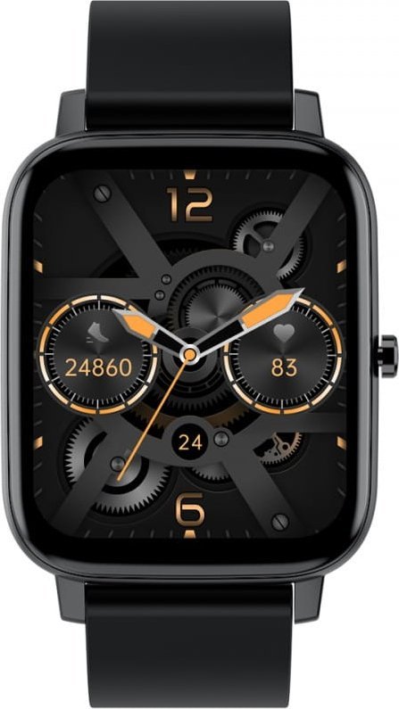 Orë inteligjente Maxcom Fit FW55 Aurum Pro, ekran 1.7", thirrje Bluetooth, e zezë