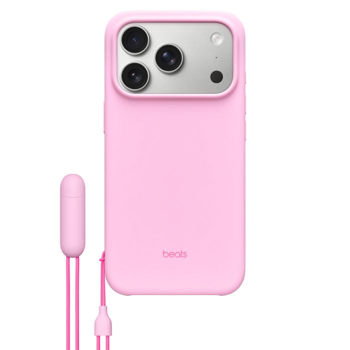 [OUTLET] Beats iPhone 17 Pro Kickstand Case with MagSafe and Camera Control, Pebble Pink
