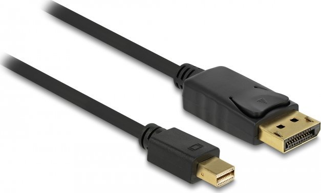Kabllo Delock 82699, DisplayPort Mini në DisplayPort, 3m, e zezë