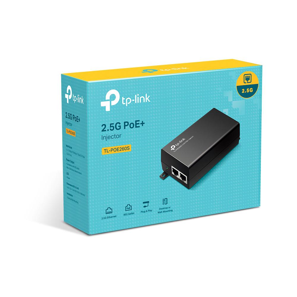 Injektor PoE TP-Link TL-POE260S, 2.5G, PoE+, i zi