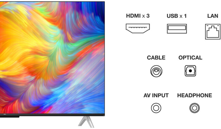 Televizor TCL 55P638 - 55" (139cm), 4K UHD, i zi