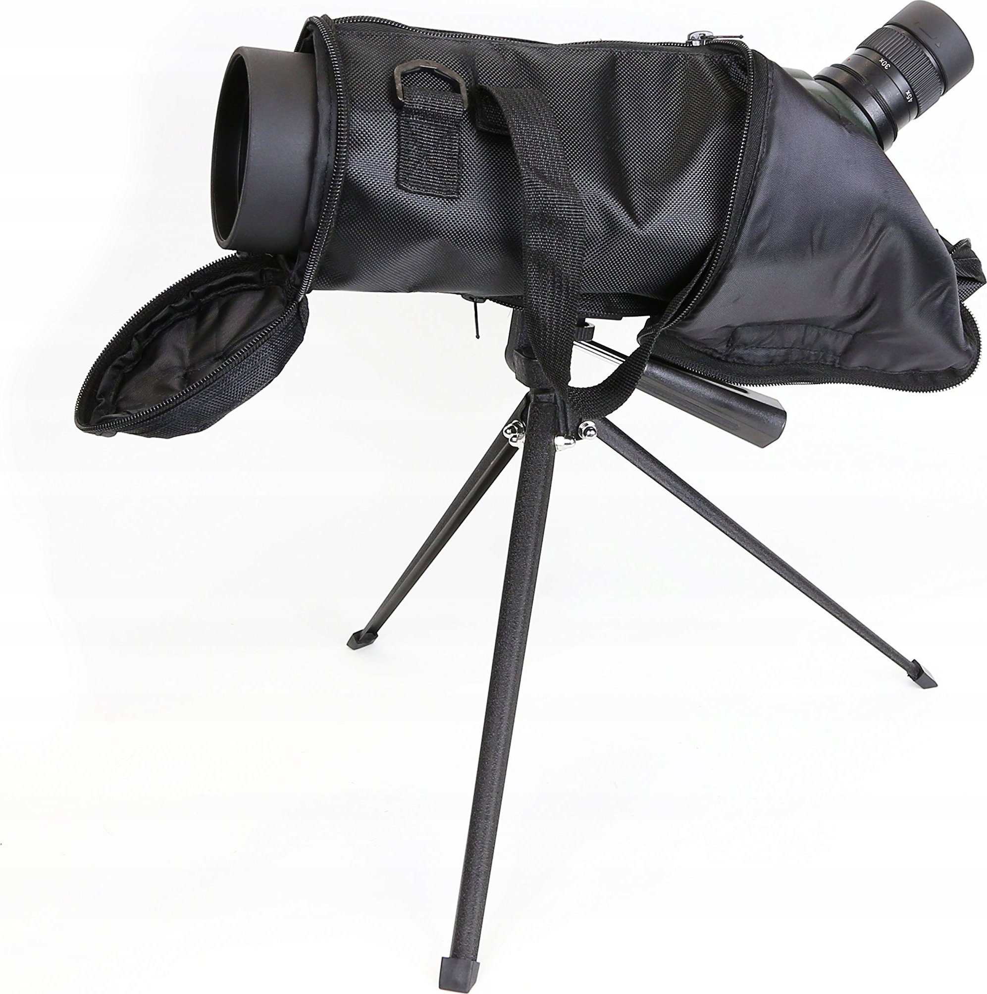 Teleskop vëzhgimi Carson EverGlade SS-560, 15-45x, 60mm, i zi gri