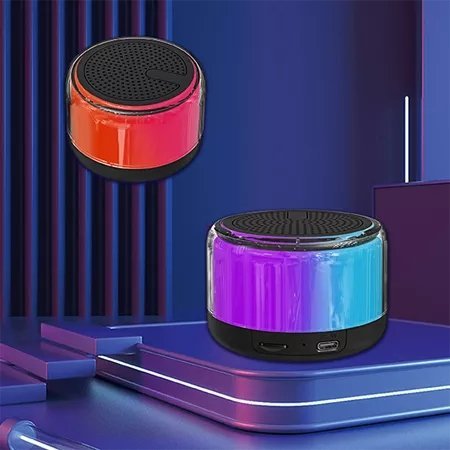 Altoparlant Bluetooth Denver BTP-103, TWS, dritë RGB, i zi