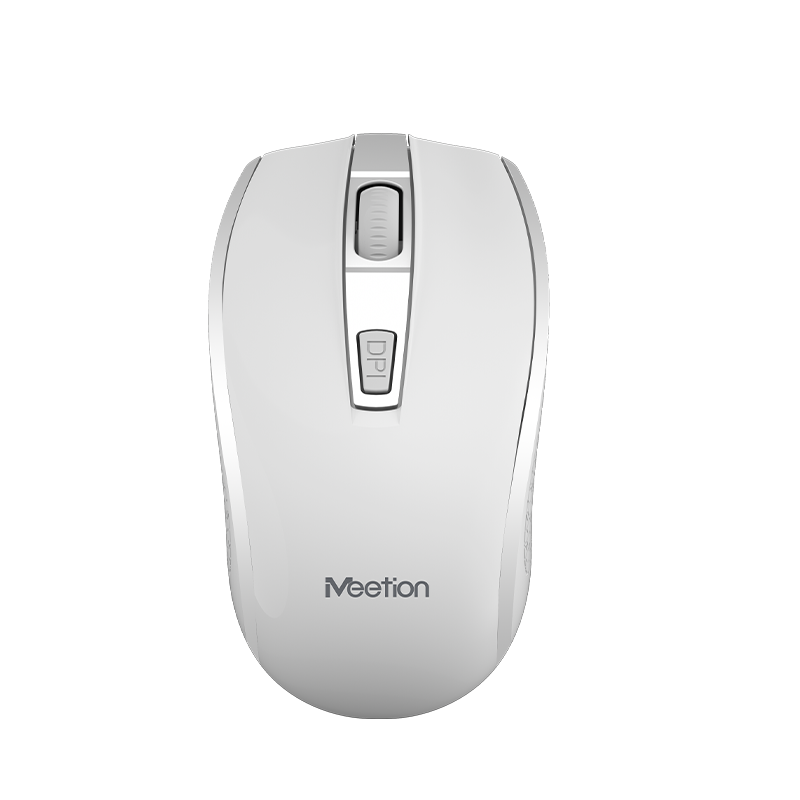 Maus Wireless Meetion R560 – 2.4GHz, 3-nivele DPI, i bardhe