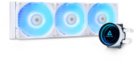 Ftohës uji CPU Chieftec ICEBERG 360 RGB, 360mm, 3x 120mm, i bardhë