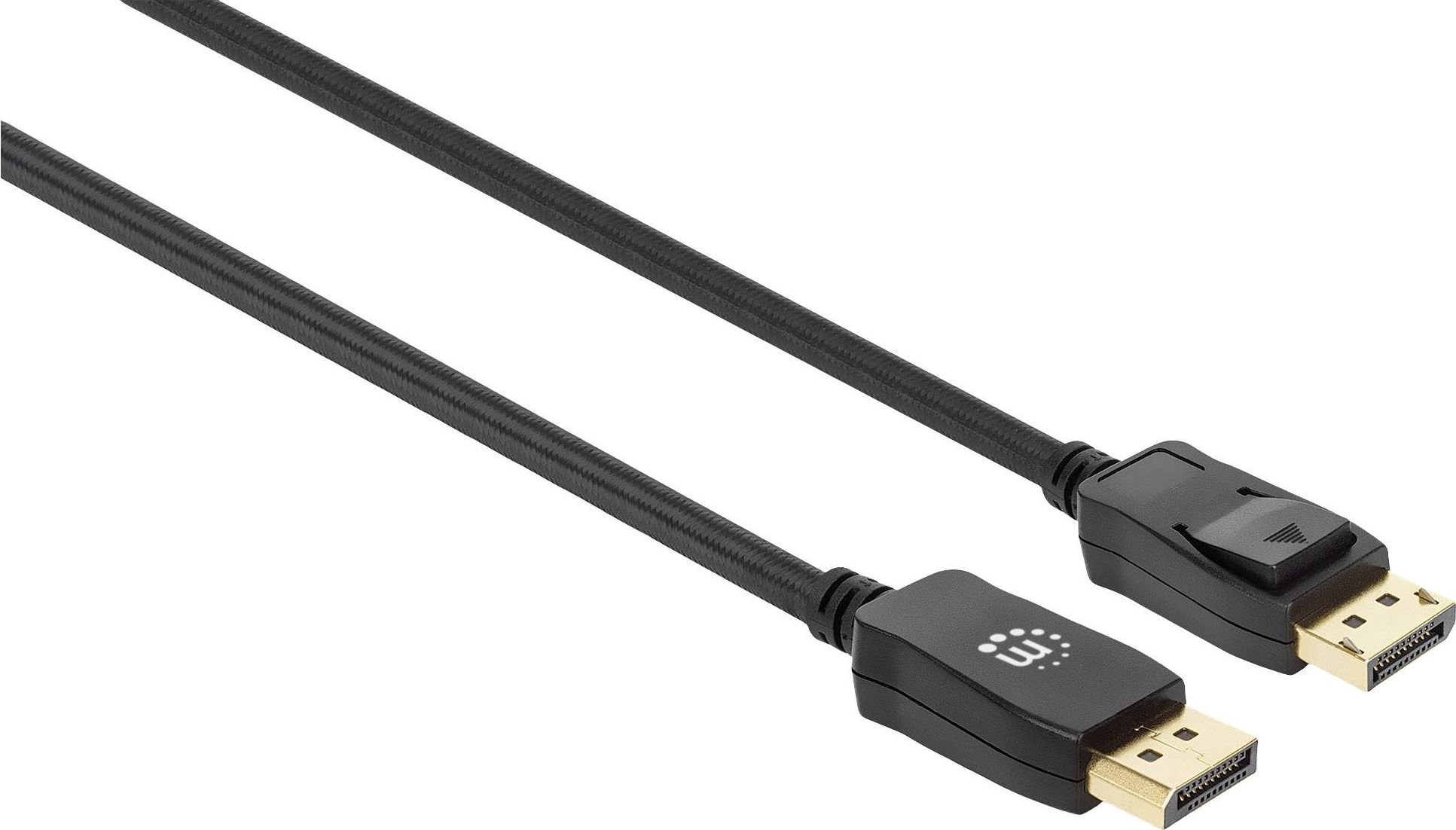 Kabllo Manhattan DisplayPort 1.4, 8K 60Hz, 2m, e zezë