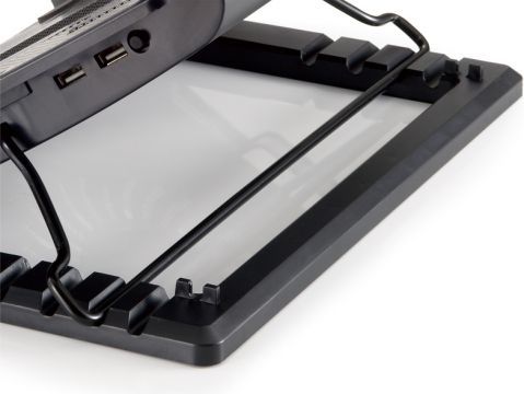 Mbështetëse ftohëse Conceptronic 43,2 cm (17 ") (CNBCOOLSTAND1F), e zezë