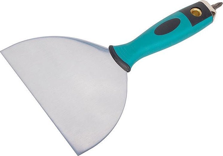 Spatulë Wolfcraft WF4047000, 150 mm, çelik inox, me bit PH2