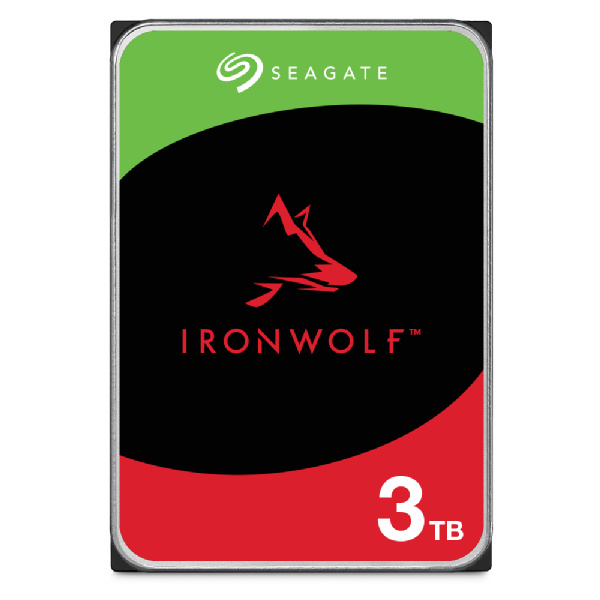 Disk Seagate IronWolf ST3000VN006, 3.5", 3TB, SATA III, i argjendtë