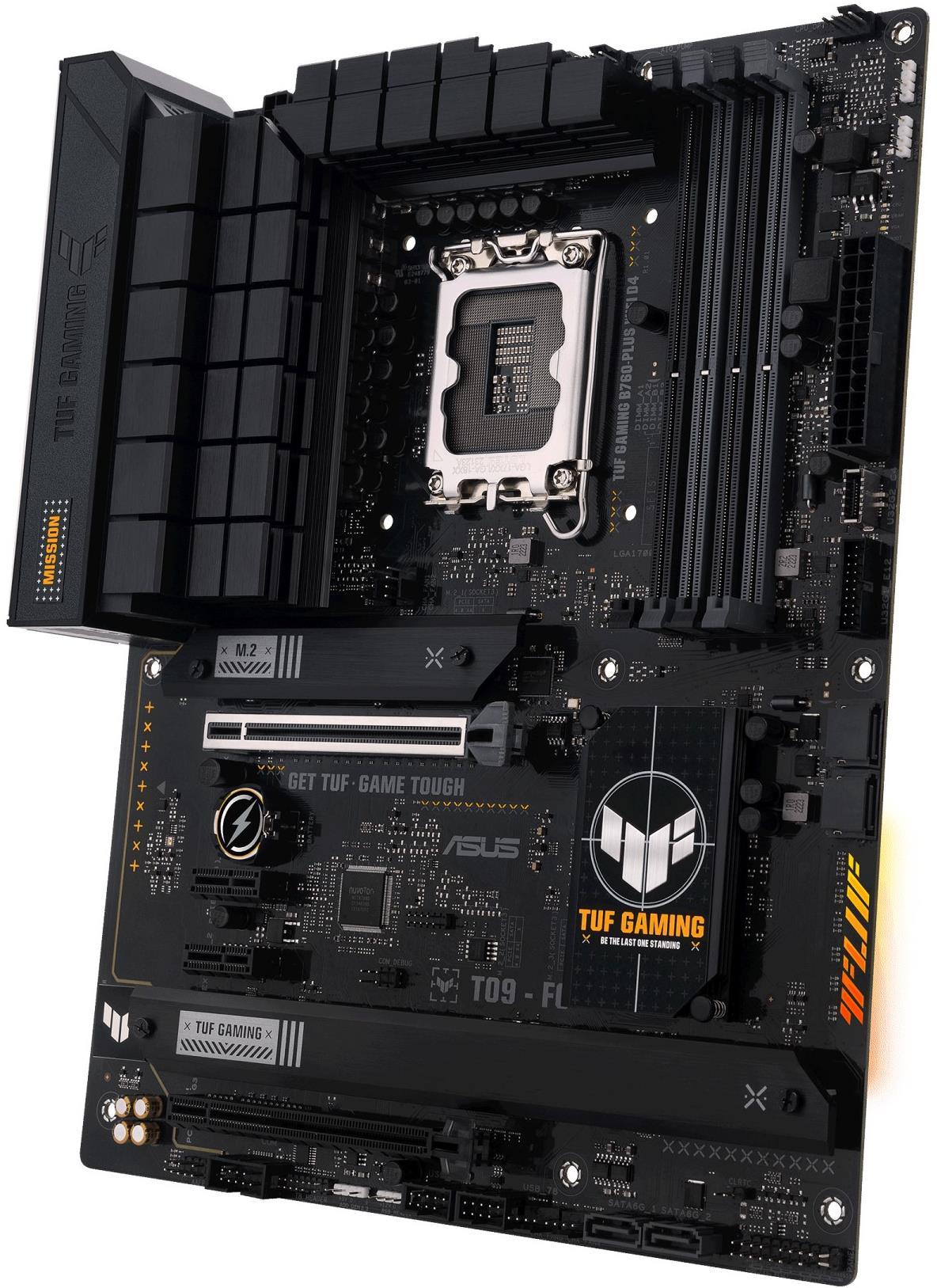 Motherboard ASUS TUF Gaming B760 Plus WIFI D4, Intel B760, LGA 1700, ATX