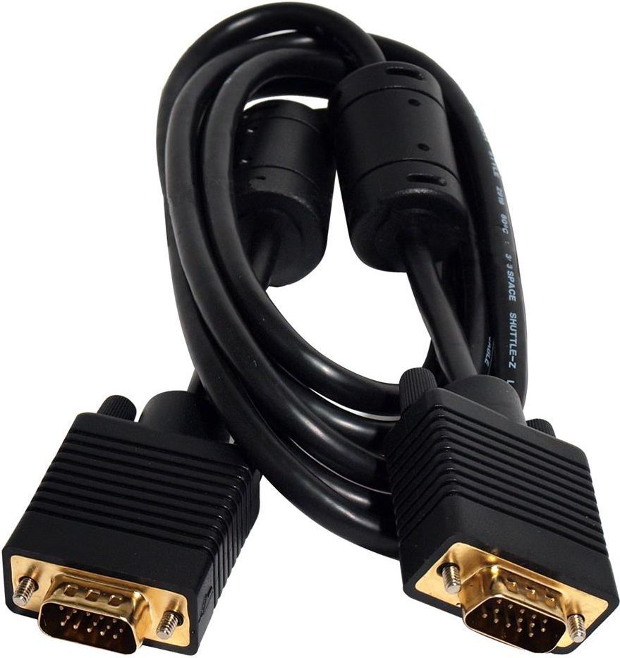 Kabllo VGA Art KABSVGA M/M 3M AL OEM 2A, 3m, konektorë M në M, e zezë