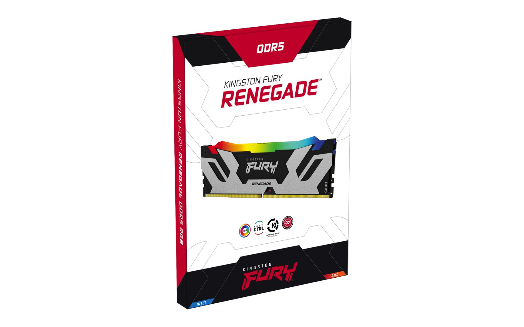 Memorie RAM Kingston FURY 16GB 6400MT/s DDR5 CL32 DIMM Renegade RGB