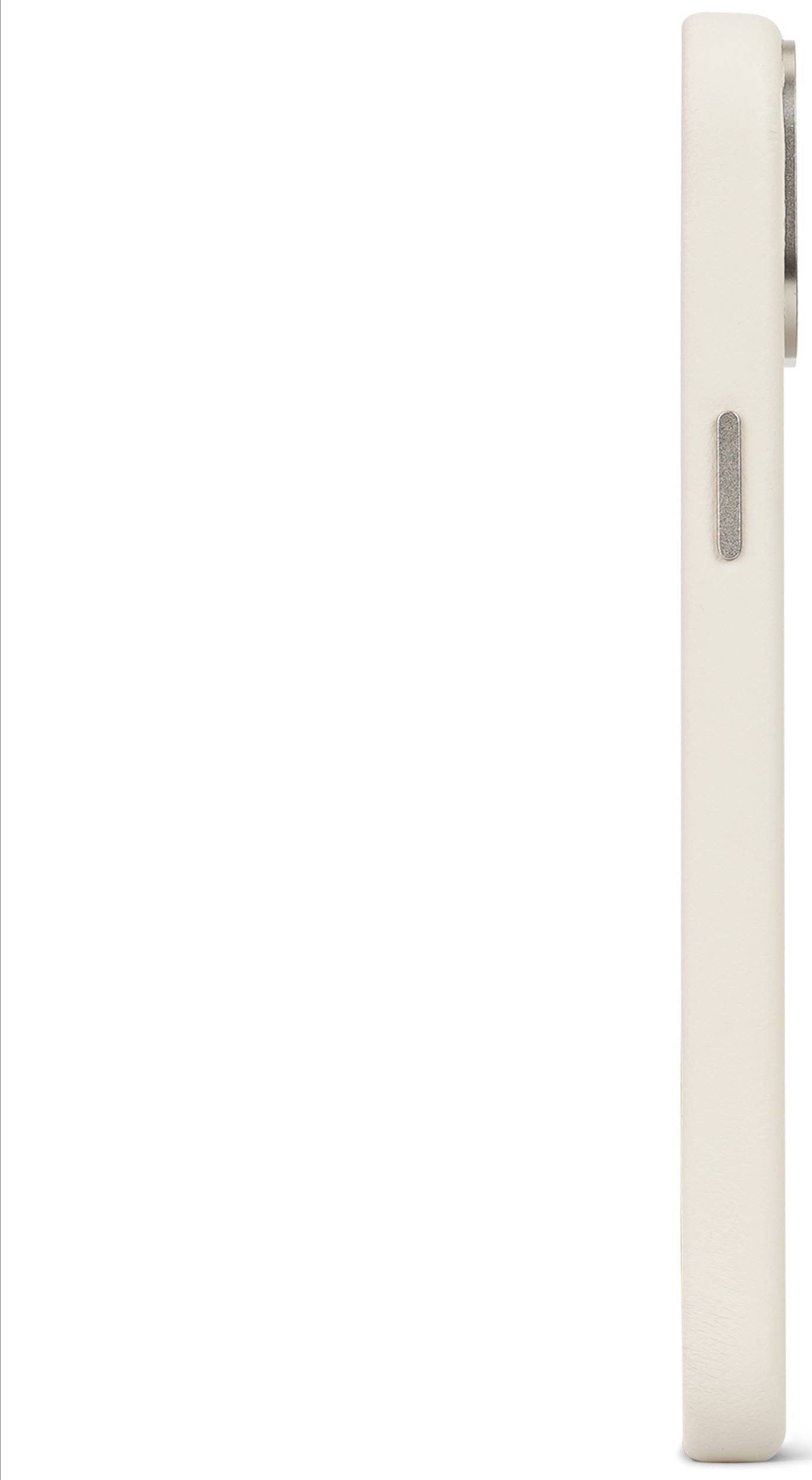 Kllëf telefoni Decoded Leather Backcover për iPhone 15 Plus, lëkurë natyrale, MagSafe, bezhë
