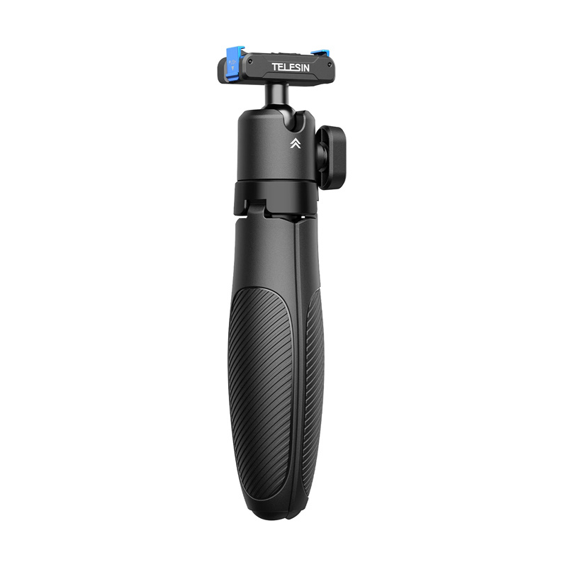Shkop selfie me tripod Telesin DJI Action, montim i shpejtë, teleskopik, i zi