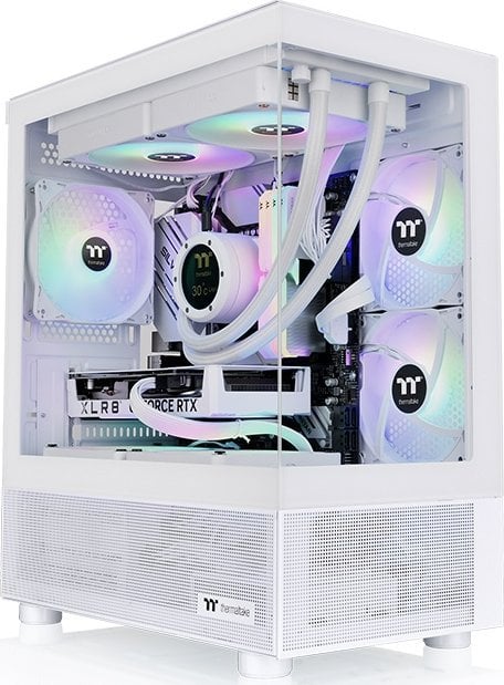 Kasë Thermaltake View 170 TG ARGB, e bardhë, Mini Tower