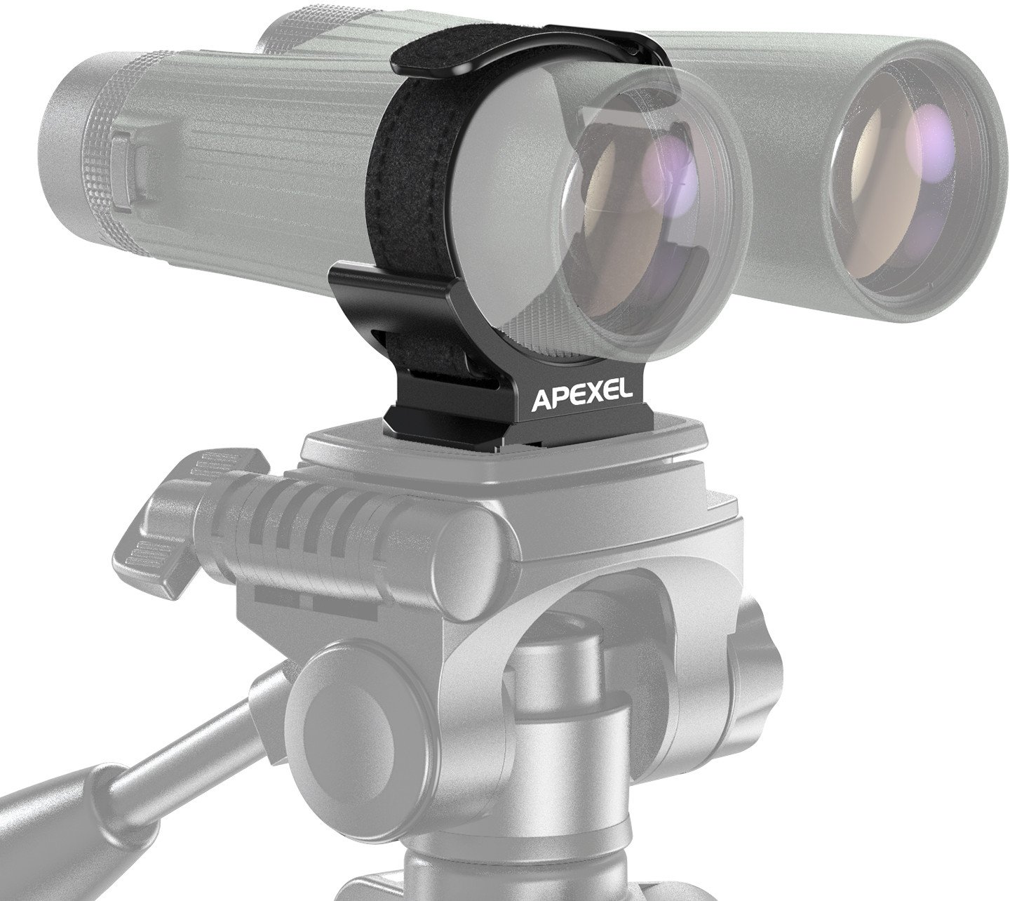 Mbajtëse për dylbi Apexel Apl f007 Pro, fiksim në tripod, sistem Arca Swiss 14, për rrip