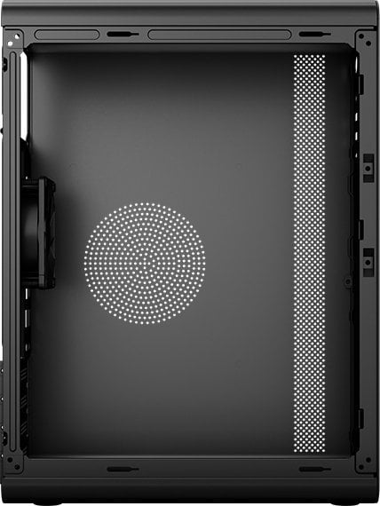 Kutia kompjuterike AeroCool CS-110 Mini Tower, Micro ATX, USB, e zezë