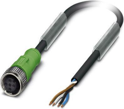 Kabllo e sensorit Phoenix Contact, 4P, M12
