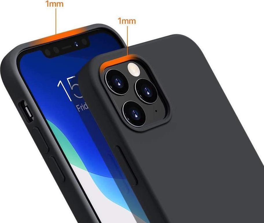 Këllëf silikoni Hurtel për Xiaomi Redmi Note 10 5G Poco M3 Pro, fleksibël, i zi