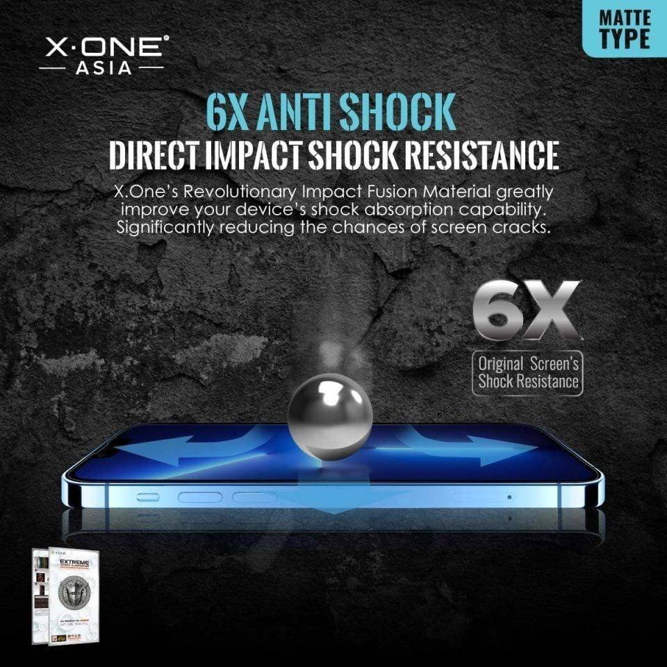 Mbrojtës ekrani X One Matte, për iPhone 13 Pro Max dhe 14 Plus, transparent