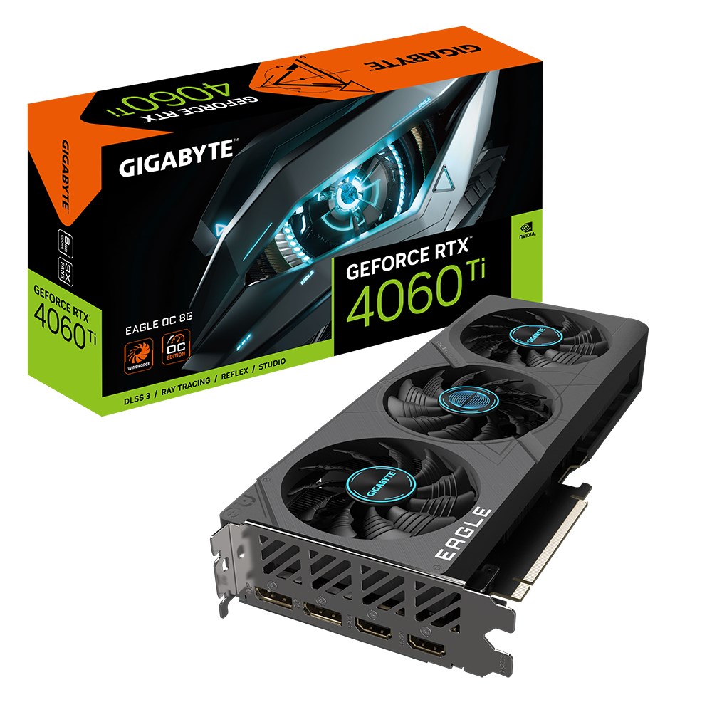 Kartelë grafike Gigabyte GeForce RTX 4060 Ti Eagle OC 8GB GDDR6