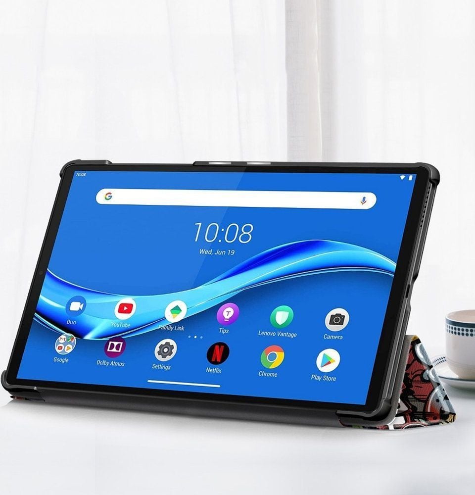 Këllëf për Tab M10 Lenovo Graphic, shumëngjyrësh