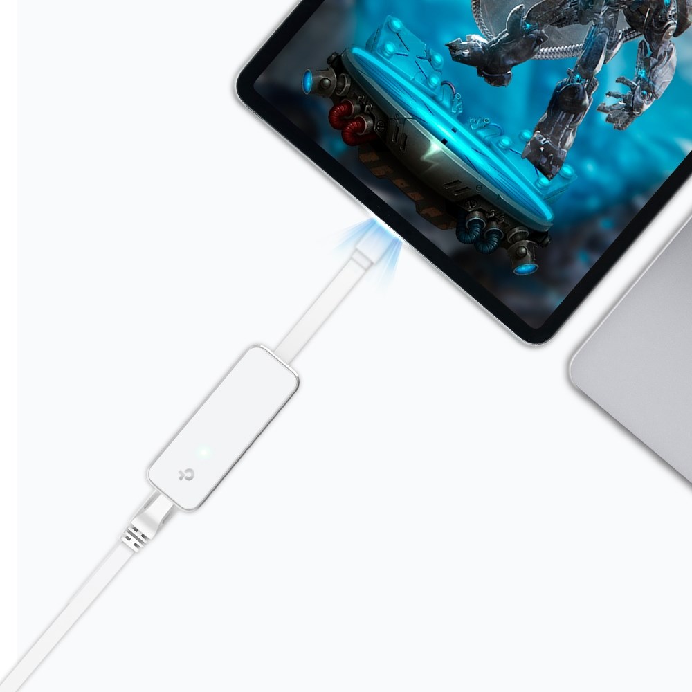 Përshtatës rrjeti TP-Link UE300C, USB-C, Gigabit, i bardhë