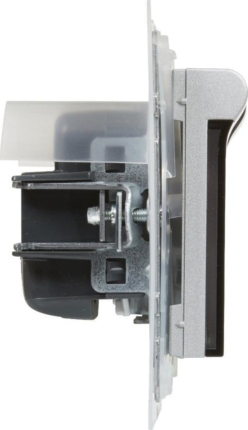 Prizë elektrike Legrand SUNO 721386, 16A, IP44, gri alumini