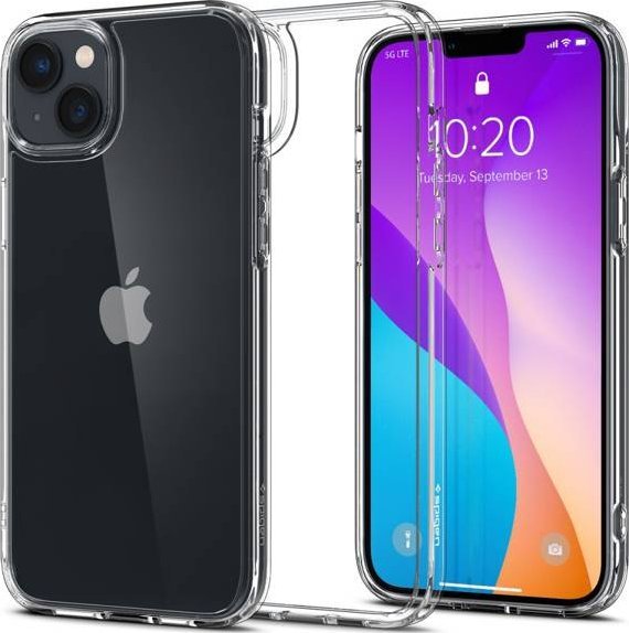 Mbrojtëse Spigen Ultra Hybrid për Apple iPhone 14, transprent