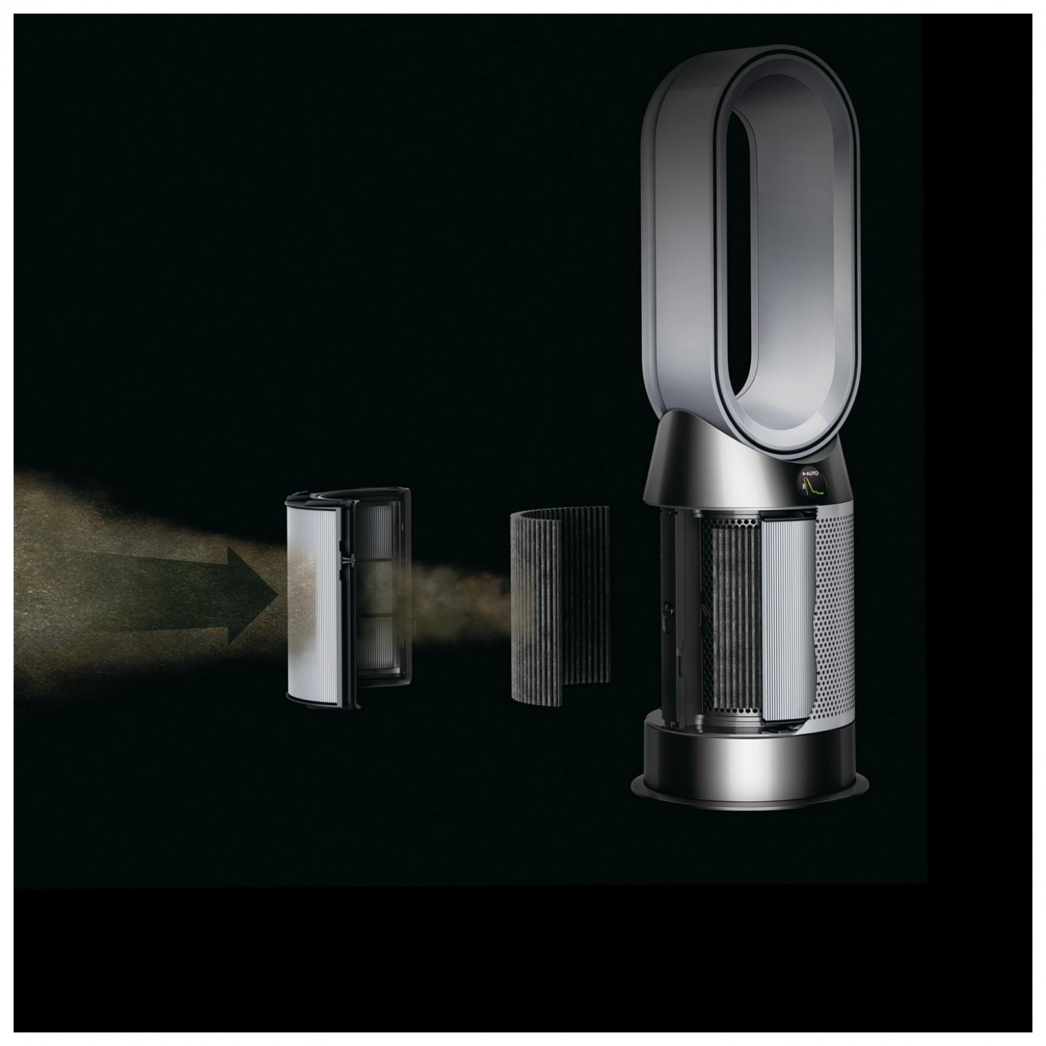 Pastrues ajri Dyson Hot+Cool Gen1 HP10 E, i argjendtë