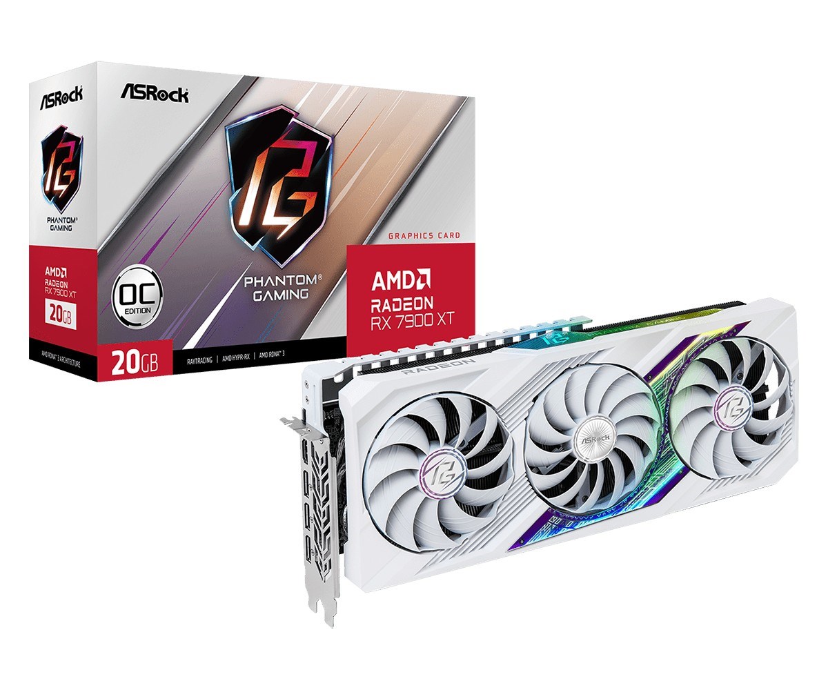 Kartë grafike ASRock Gaming AMD Radeon RX 7900 XT, 20 GB GDDR6