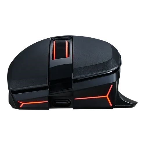 Maus gaming PowerColor ALPHYN AM10, 26000 DPI, pa kabëll, i zi
