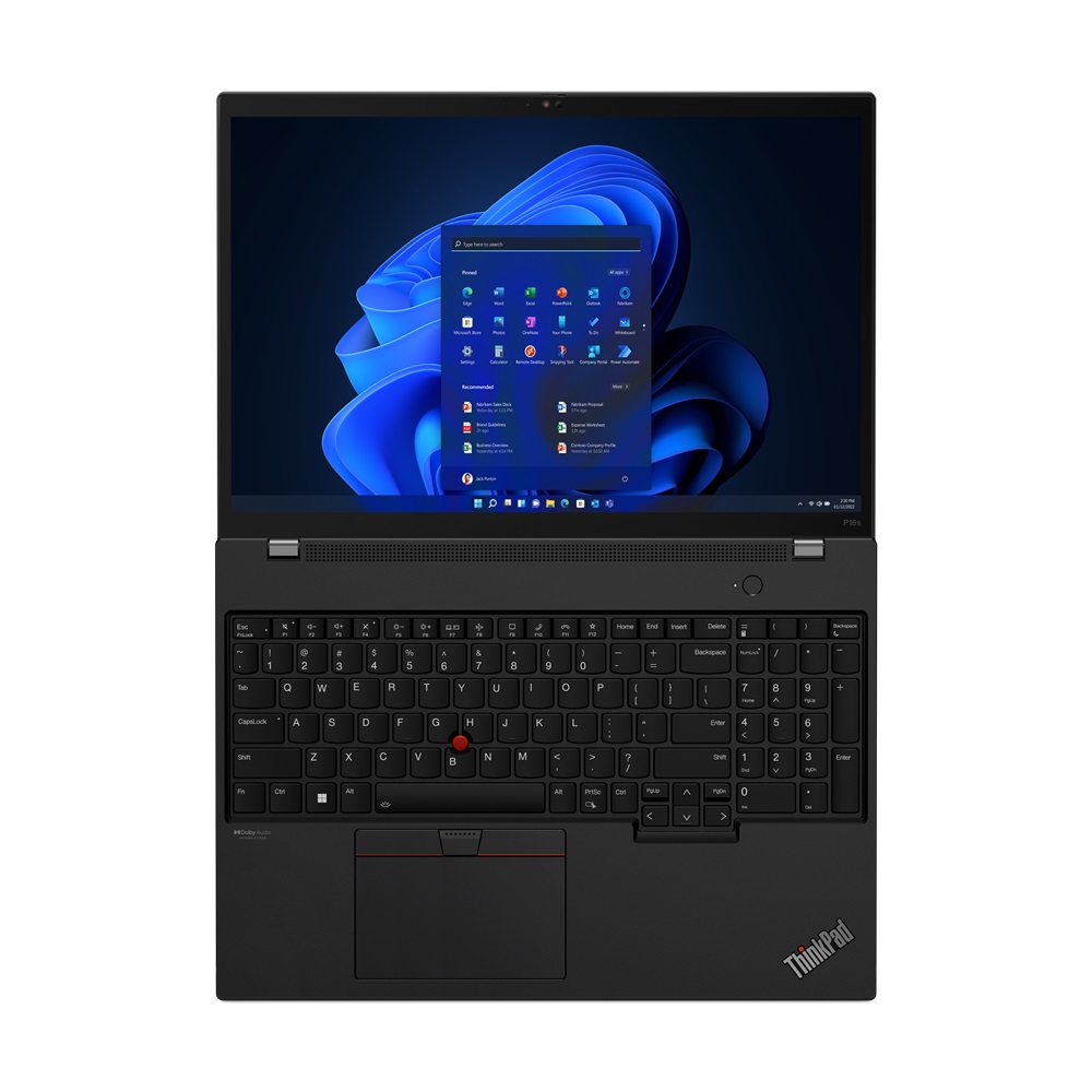 Laptop Lenovo ThinkPad P16s Gen 2, 16", Ryzen 7 PRO, 32GB RAM, 1TB SSD