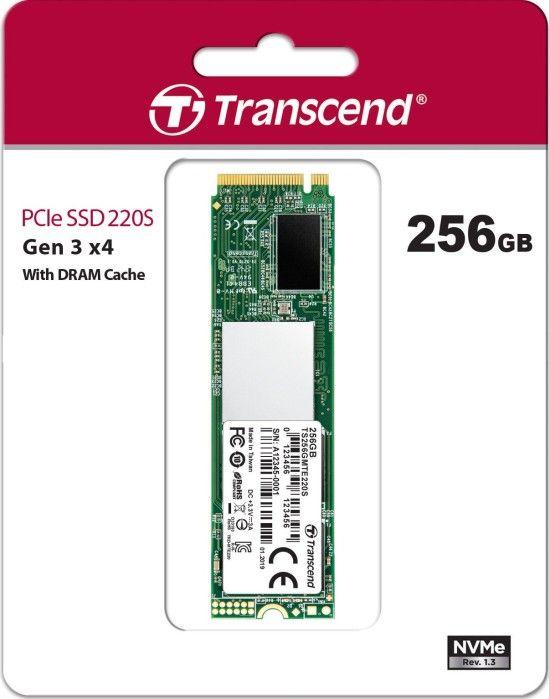 Disk SSD Transcend 220S, 256GB, M.2 2280 PCI-E x4 Gen3 NVMe