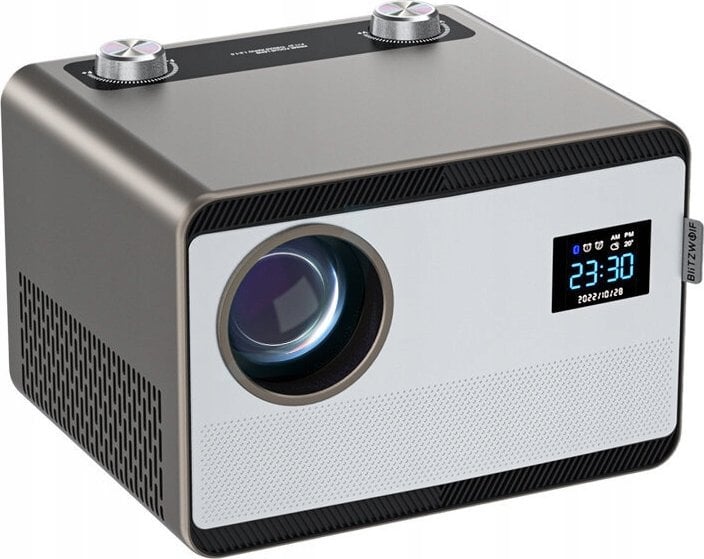 Projektor LED BlitzWolf BW-V7, Full HD 1080p, Android WiFi Bluetooth, i bardhë