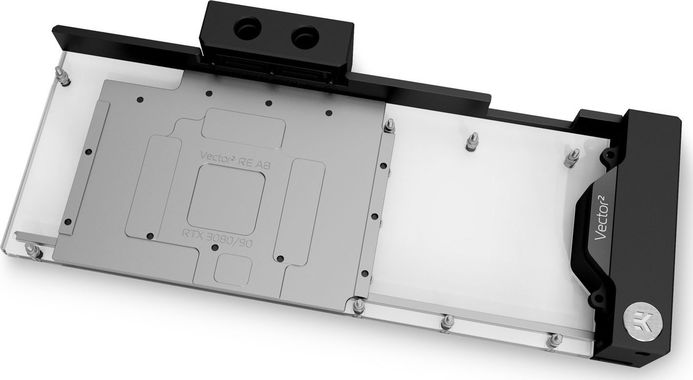 Bllok uji për GPU EK Water Blocks EK-Quantum Vector² XC3 RTX 3080 3090 ABP D-RGB, nikel, akrilik transparent
