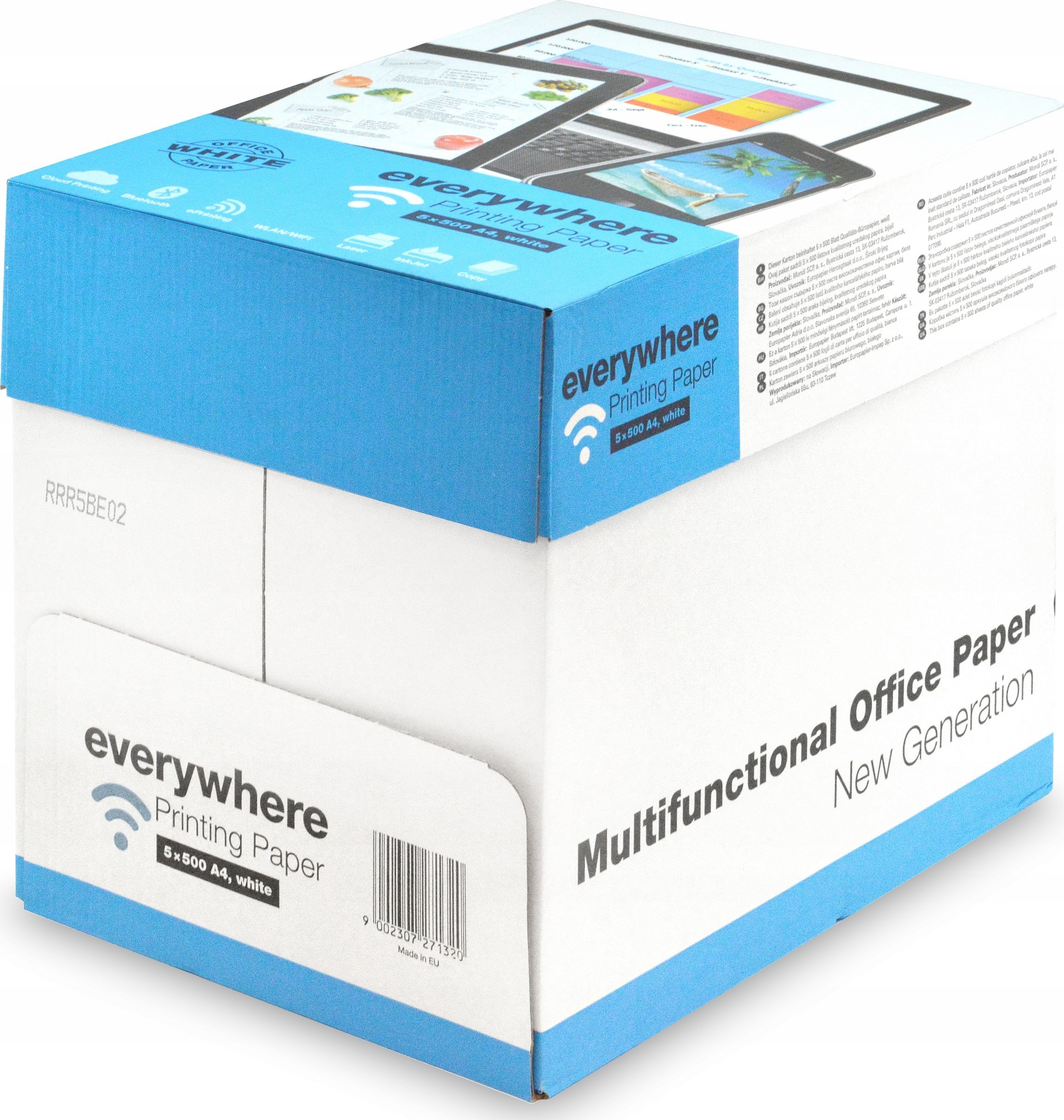Letër zyre Xerox Everywhere A4, 80 g/m², 2500 fletë, e bardhë