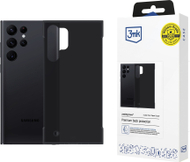 Mbulesë telefoni 3MK Just20g Matt për Samsung Galaxy S24 Ultra, polikarbonat, mat, e zezë