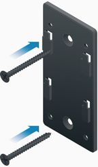 Mbajtëse muri për injektorë PoE Ubiquiti POE-WM, e zezë