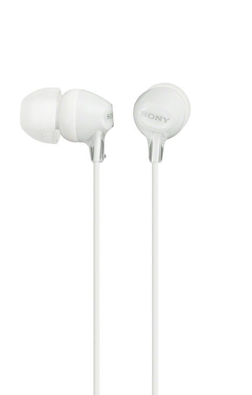 Kufje SONY MDR-EX15LPW, të bardha