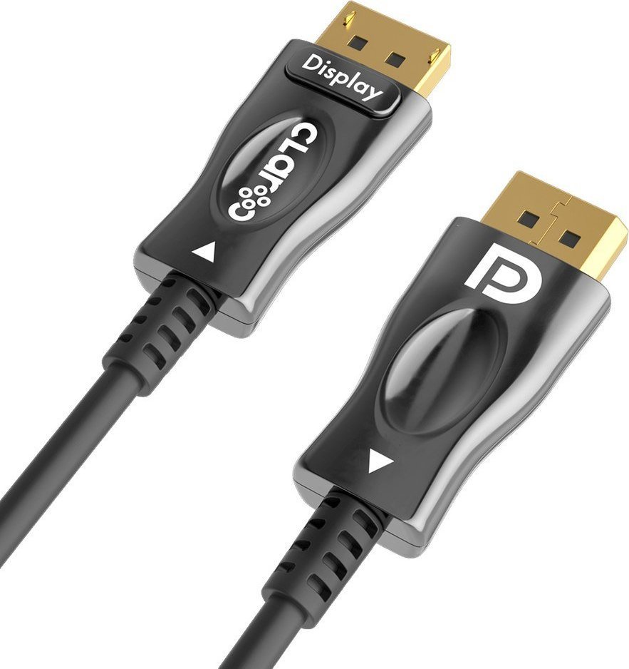 Kabllo DisplayPort Claroc CLAROC-DP-14-30M, DisplayPort 1.4, 30m, e zezë