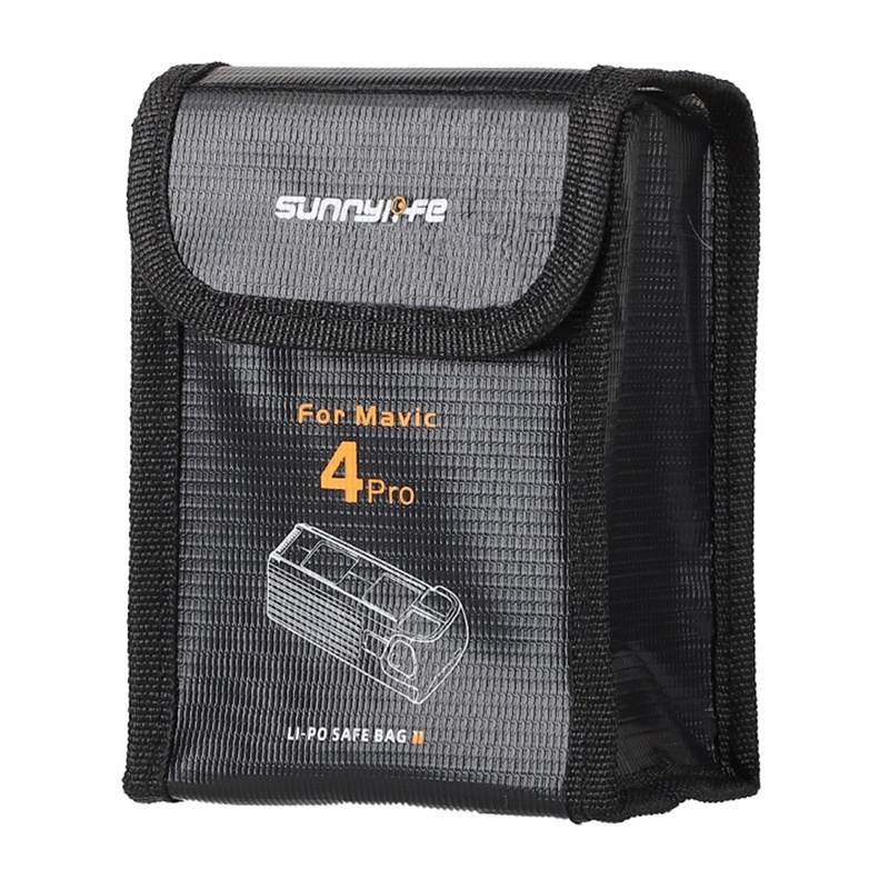 Kuti baterie Sunnylife për DJI Mavic 4 Pro, kapacitet 2 bateri, Li Po, e zezë