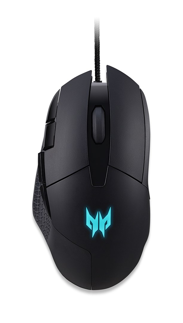 Maus lojërash Acer Predator Cestus 315, 6500 DPI, i zi
