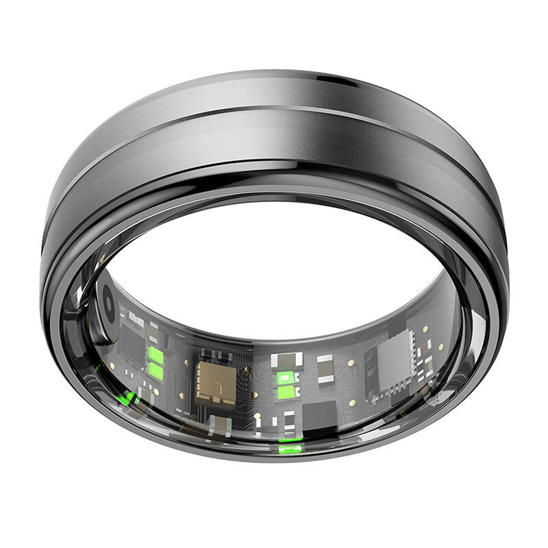 Unazë inteligjente Colmi R06, 18.9mm numri 9, Bluetooth 5.0, e zezë